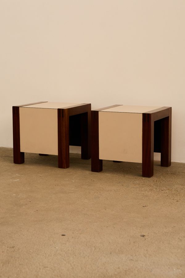Pair of Bedside Tables/ Stools