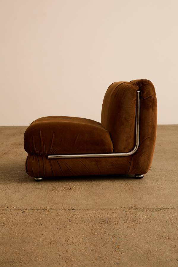 Italian Cordouroy Armchair I