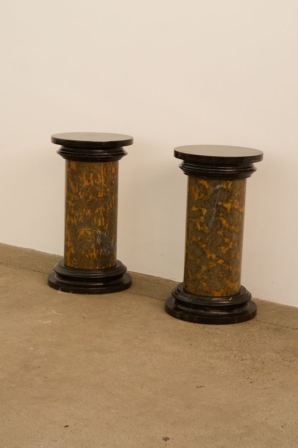 Italian Marble Pedestals