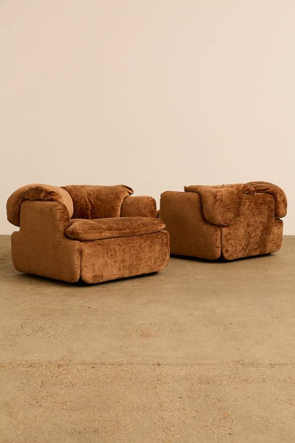 Pair of Confidential Armchairs