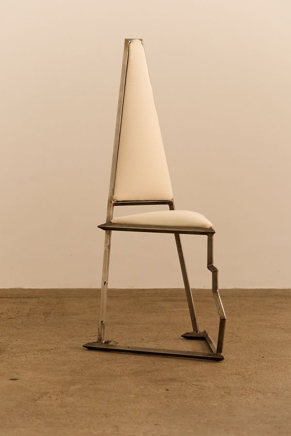 Postmodern Metal Chair